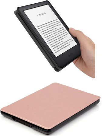 Чохол Flyorigin для Kindle Voyage (2014) з PU шкіри, Smart Sleep/Wake, Rose gold