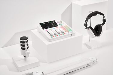 Мікрофон RØDE PodMic – динамічний мікрофон для подкастів, стрімінгу, геймінгу та запису голосу (білий)