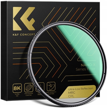 Поляризаційний фільтр K&F Concept NANO-X CPL 55мм