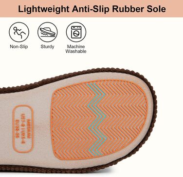 Жіночі домашні капці LongBay з ефектом пам'яті (Memory Foam), відкритий носок, зручні тапочки-сліпери з двома ремінцями, колір кава, розмір 38/39 EU