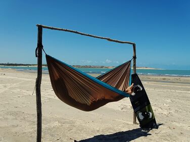 Гамак Amazonas Ultra-Light Silk Traveller XL: Легкий шовковий гамак для подорожей та гір, до 200 кг (295x150 см)