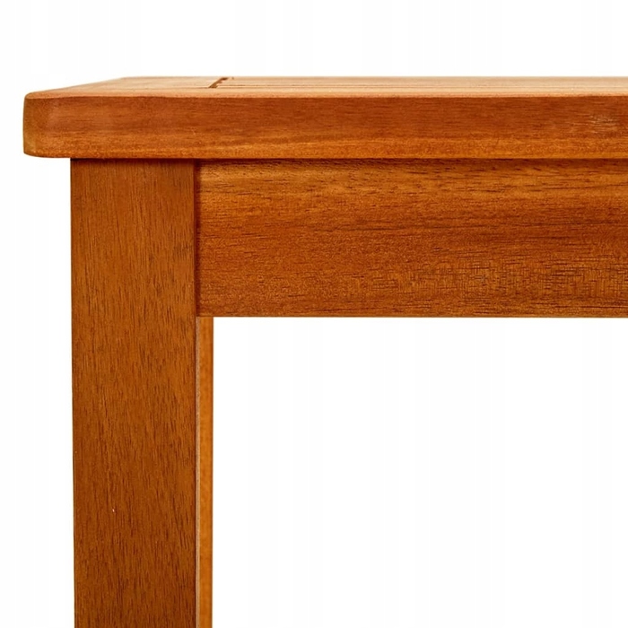 Садовий кавовий столик з масиву дерева, 110x60x45 см