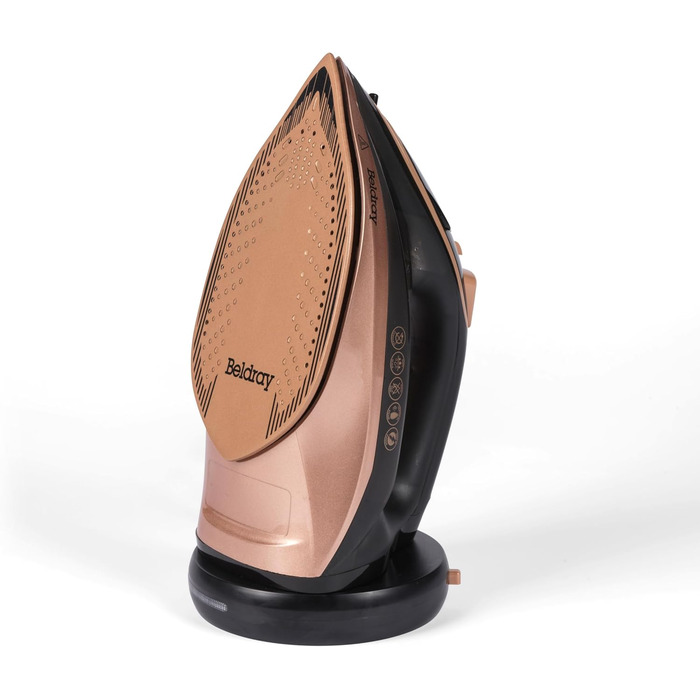 Праска Beldray 2-в-1 бездротова з парою, керамічна підошва, антиналіт, 140 г/хв, 230 мл, 2600 Вт