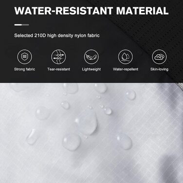 G4Free Сумка через плече/рюкзак, RFID-захист, з передньою кишенею, для походів, для щоденного використання, з нагрудною кишенею, білий, для жінок та чоловіків