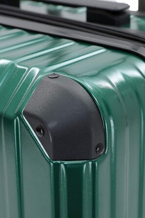Замок для валізи TSA, набір валіз, тріумф, міцний корпус (темно-зелений, середній, Mittler)