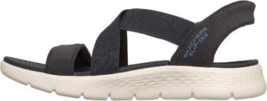 Сандалі Skechers Go Walk Flex Glimmer Up Slip-ins (41 EU, темно-сині) - зручні жіночі сандалі для ходьби