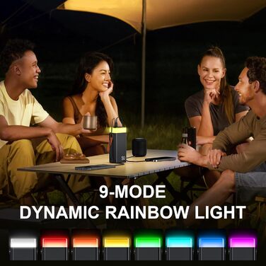 Power Bank CUZAR 50000mAh з USB-C PD, 5 виходів та 2 входи, сумісний з iPhone, iPad, Samsung (Оранжевий)