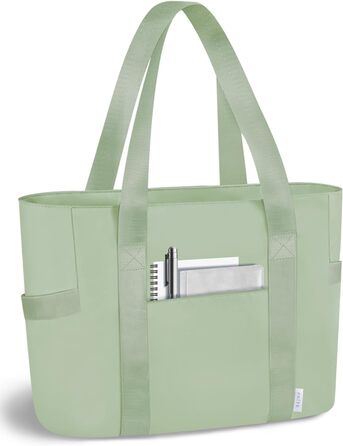 Laptop Bag for Dän, waterproof shoulder bag with 40.6 cm computer compartment for work, school, travel, violet (M, Green)