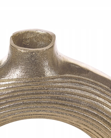 Декоративна ваза COMAL Metal, 40 см, золотиста