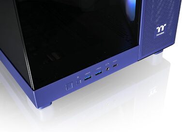 Корпус Thermaltake TG ARGB ATX Mid-Tower – View 380 XL, білий, з вентиляторами, USB-C, підтримка радіатора 360мм