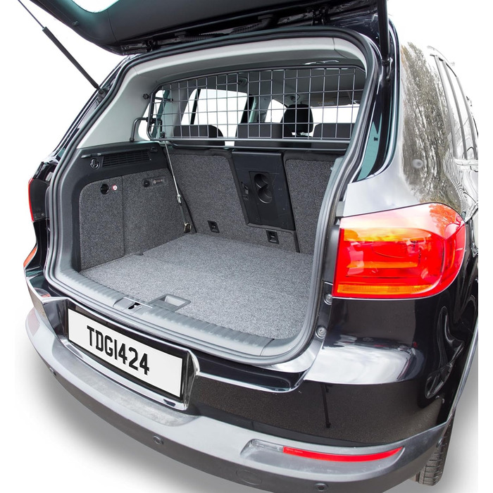 Travall Hundegitter для Volkswagen Tiguan (2007-2016): захист багажника, сітка для собак, міцний сталевий захист