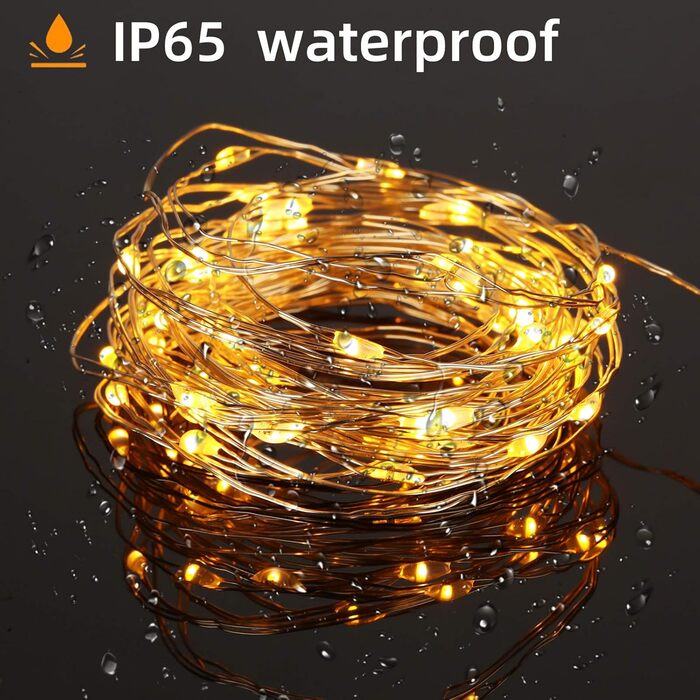 Льодогенератор Yizhet 3x3м з 300 LED (тепле світло) – вологостійкий декор для дому, вечірки, Різдва, тераси