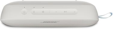 Bose SoundLink Flex 2: Водонепроникна Bluetooth колонка для подорожей, 12 год роботи, мікрофон (Небесно-сірий)