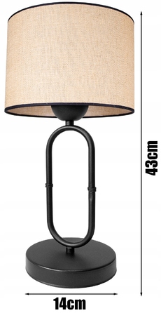 Стильна настільна нічна лампа з абажуром у стилі бохо, juta, сучасний лофт, LED