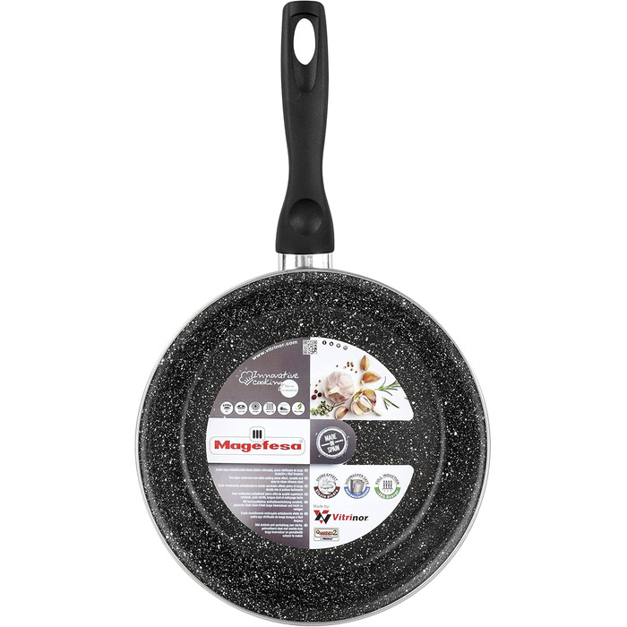 Набір сковорідок Magefesa K2 Blau (20/24/28 см), антипригарне покриття, для всіх плит (індукція), економія енергії 50%
