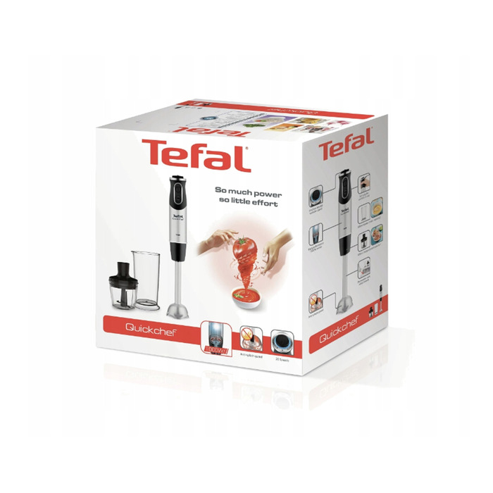 Ручний блендер 2в1 TEFAL QuickChef HB659838, 1000 Вт
