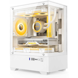 Корпус Micro Tower Cased A-501W, білий