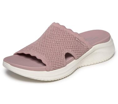 Сандалі жіночі Skechers Ultra Flex 3.0 Bring It! фіолетові, розмір 38 EU - комфортні повсякденні босоніжки
