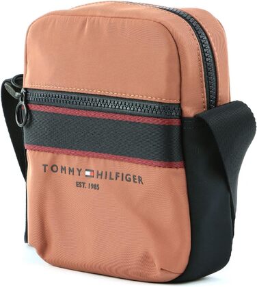 Чоловіча сумка-месенджер Tommy Hilfiger TH Established Mini Reporter, колір Dark Russet