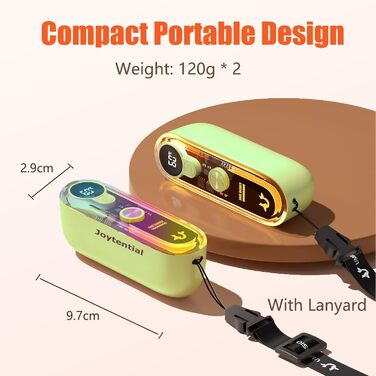 Електричний грілка для рук та кишень, 2-в-1, портативний, магнітний, 4 режими нагріву, USB, багаторазовий, для зими, активного відпочинку, кемпінгу, подарунок (зелений)