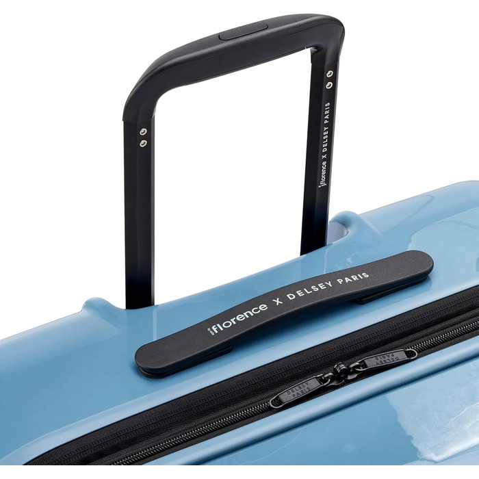 Чемодан для жінок Florence by Mills Spin Me Away Hartschalengepäck, розширюваний, з коліщатками, Checked-Large 29 дюймів, колір цинково-блакитний