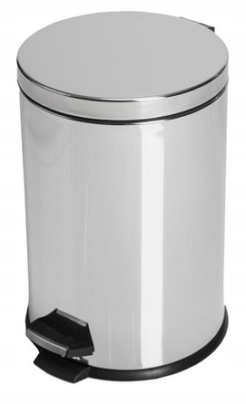 Сміттєвий кошик Metlex, 12 л, сірий