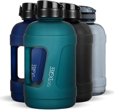 Пляшка для води 720°DGREE überBottle Jug 2300 мл з ручкою, BPA-free, герметична, велика спортивна фляга для тренувань, спортзалу, фітнесу