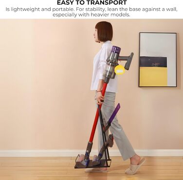 Підставка для пилососа MAGIC SELECT сумісна з Dyson V15, V6, V7, V8, V10, V11, металева, без свердління