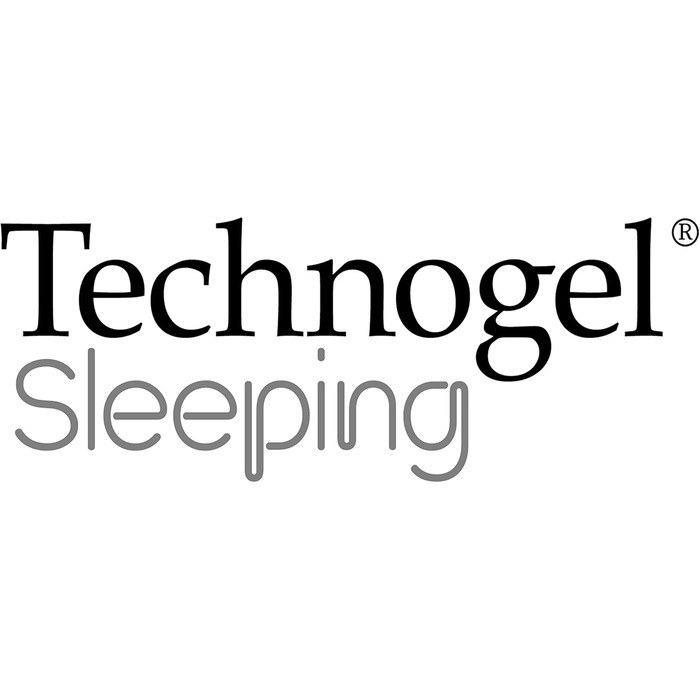 Ортопедична анатомічна подушка для шиї Technogel, гелеве подушне, сертифікована, без шкідливих речовин, для спини та бокового сну, з наволочкою 66x42x9 см, біла
