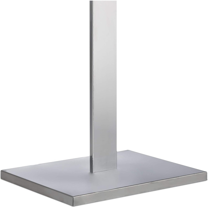 Relaxdays Valet Stand, Clothes Rack made of Metal, Silent Butler Freestanding, Clothes Butler, HBT: approx. 111 x 45 x 21 cm