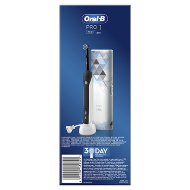 Електрична зубна щітка Oral-B PRO 1 750, чорна