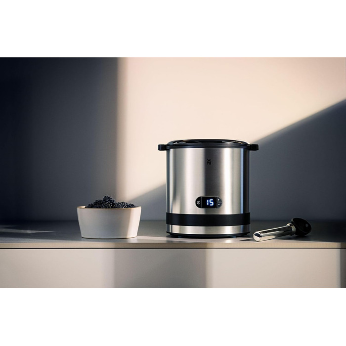 Електрична млинниця WMF Lono 1600 Вт, 33 см, антипригарна поверхня, з лопаткою і розподільником тіста, набір для приготування млинців та крепів
