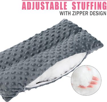 Hysterectomy Seat Belt Pillow after C-Section Pillow, Abdominal Surgery, Seat Belt Pillow with Pocket for Tummy Tuck, Hysterectomy, Recovery, a Must-Have for Patients, Gift, Minky Dot
