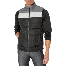Чоловічий теплий жилет CBUK Thaw з утеплювачем та захистом від вітру, чорний