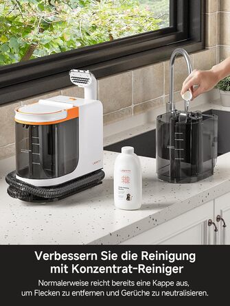 Uwant B300 Pro: Професійний очищувач меблів та килимів, 18000 Па, для диванів, килимів та матраців