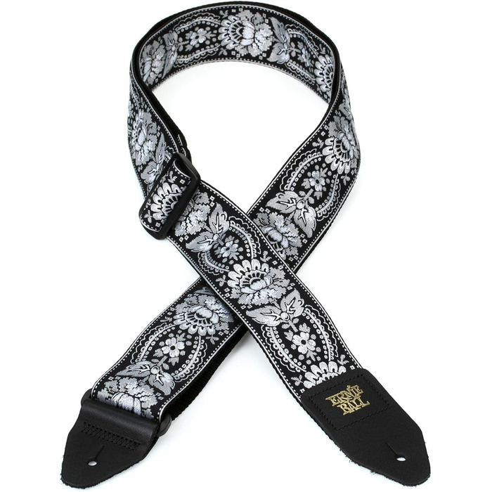 Гітарний ремінь Ernie Ball Jacquard Silver Orleans