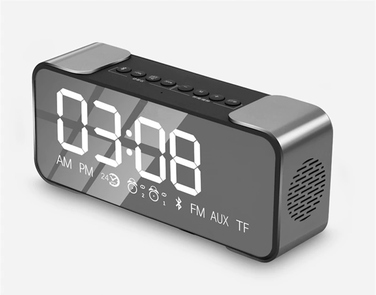 Молодіжний будильник-радіо з Bluetooth-динаміком та LED-підсвіткою