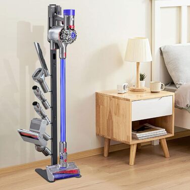 Підставка для пилососа OUTBROS, сумісна з Dyson V15, V12, V11, V10, V8, V7, V6, металева, чорна