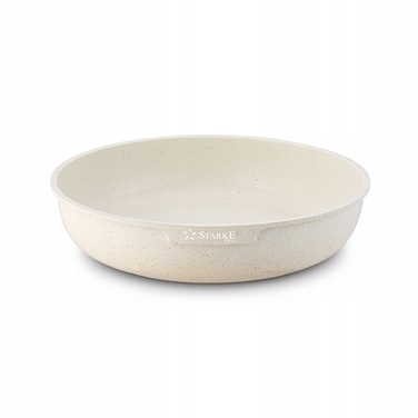 Набір сковорідок Starke Pro бежевий, антипригарне покриття, 4 предмети (20/24/26 см)