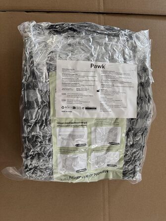 Ліжко для собак середніх порід, м'яке, знімне, з корзиною, неслизьке, 74x53x8 см (119x74x10 см), сірий колір