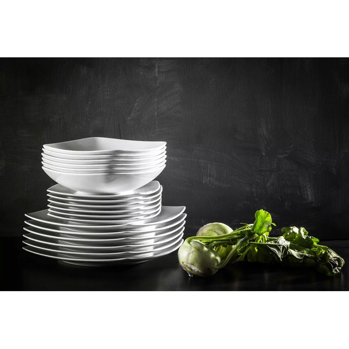 Обідній сервіз Konsimo CARLINA, 18 предметів