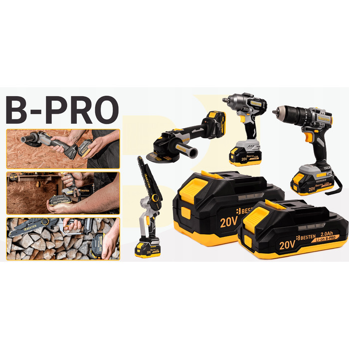 Акумуляторний шурупокрут BESTEN 20 V BE0002885