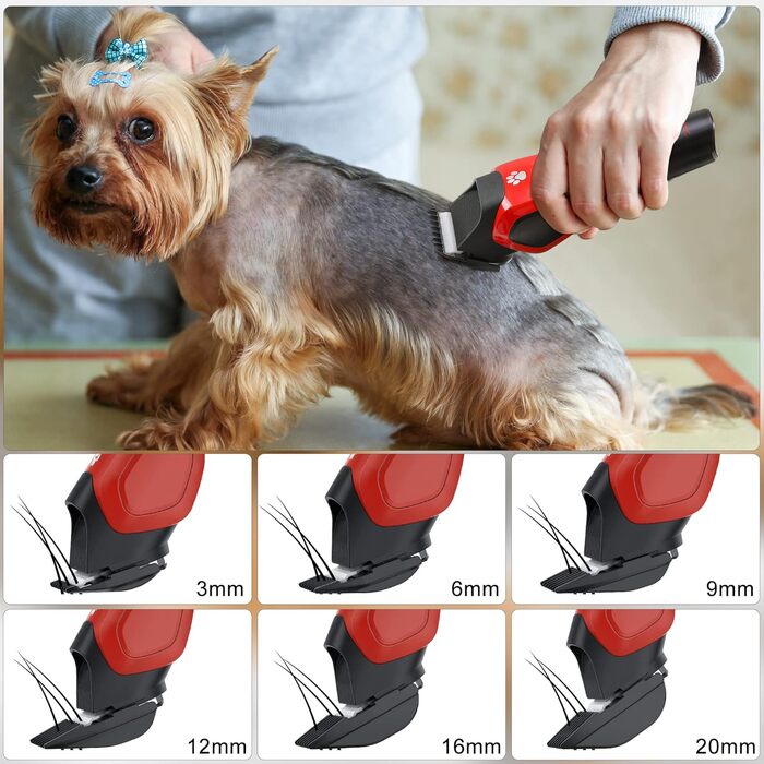 Професійний триммер для собак та котів Solimpia – безшумний, акумуляторний, бездротовий