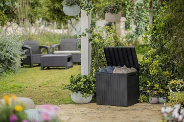 Садова скриня Keter City Storage Box 113 л, коричнева