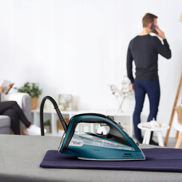 Парова праска Tefal Ultimate Pure FV9851, 3200 Вт, з системою anti-drip