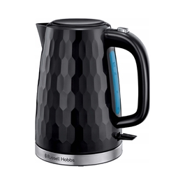Електричний чайник Russell Hobbs Honeycomb, 2400 Вт, 1,7 л, чорний