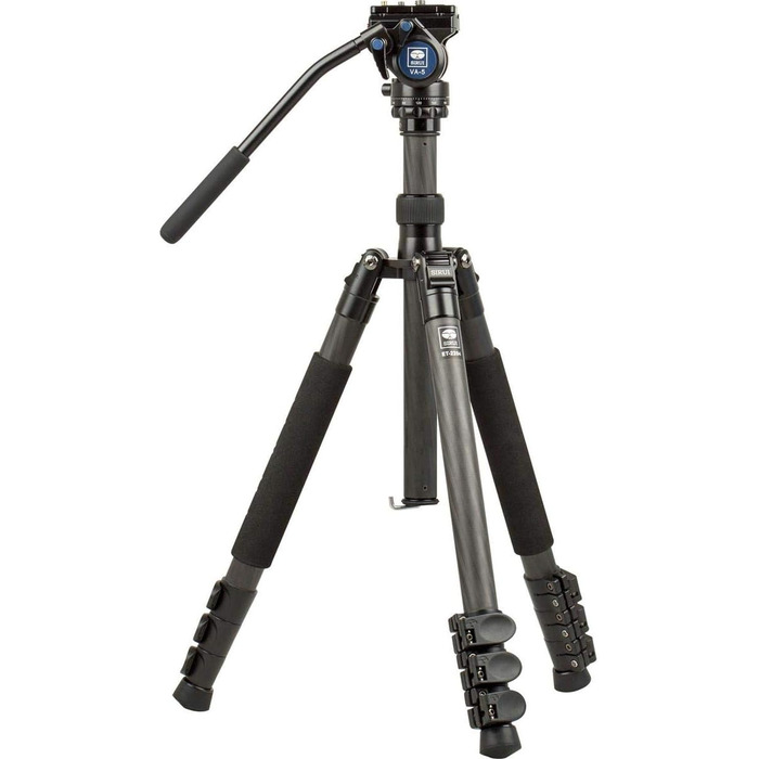 SIRUI Einbeinstativ для камери з ніжками, 145 см, карбон, для DSLR/Camcorder, до 10 кг (ET-2204)