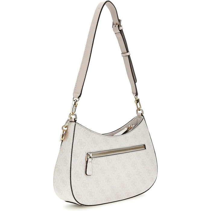Сумка GUESS Noelle II Top Zip кросбоді (M, Біле лого) - оригінал