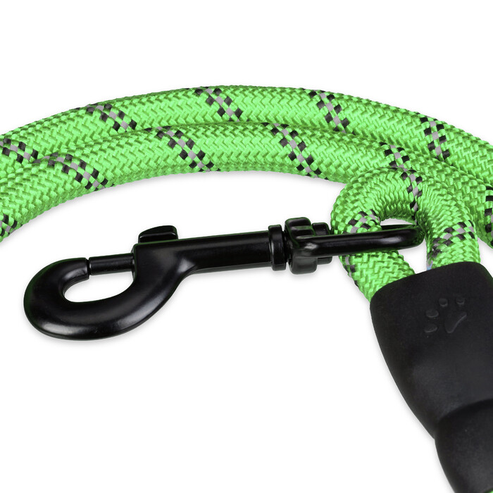 Relaxdays Padded Dog Leash Green 150 cm