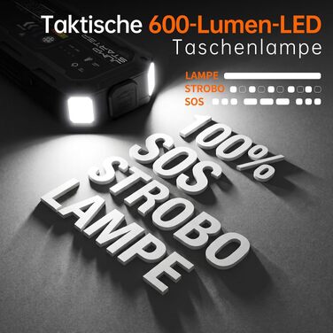 Бустер для автомобіля 8000A: Пусковий пристрій (Powerbank) для дизельних двигунів до 12л та бензинових до 10л